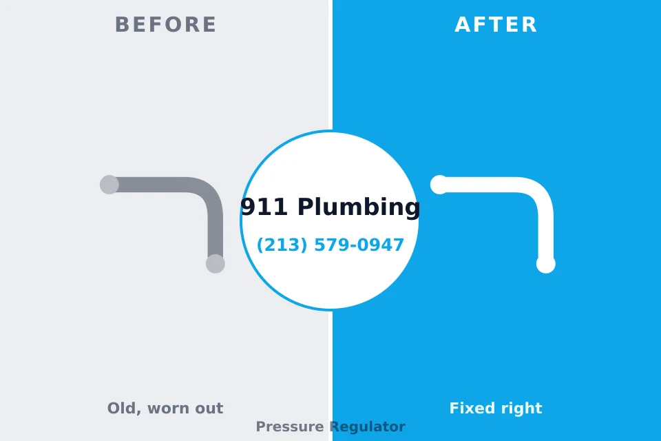Before and after: plumbing repair Fort McKinley, OH